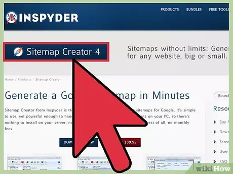 inspyder sitemap creator